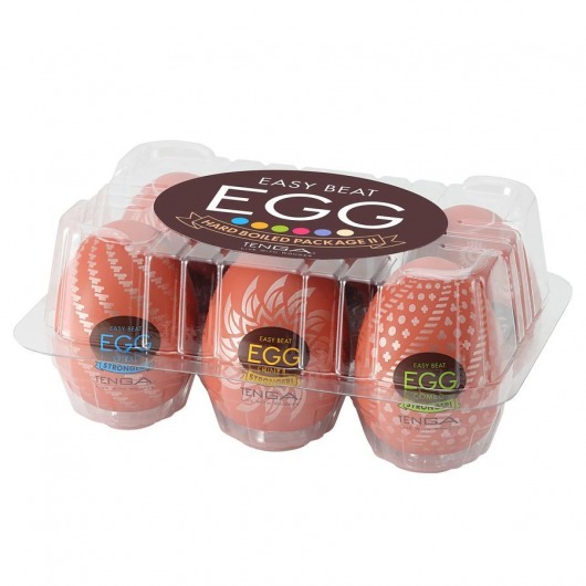 Набор из 6 мастурбаторов-яиц Tenga Egg Variety Pack V - Tenga - в Черкесске купить с доставкой