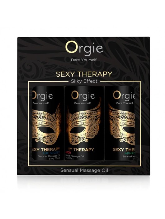 Набор массажных масел Sexy Therapy (3 флакона по 30 мл.) - ORGIE - купить с доставкой в Черкесске