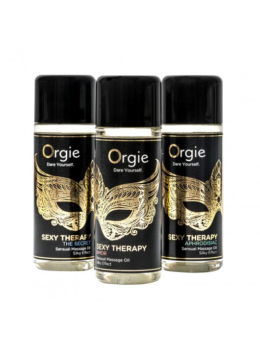 Набор массажных масел Sexy Therapy (3 флакона по 30 мл.) - ORGIE - купить с доставкой в Черкесске