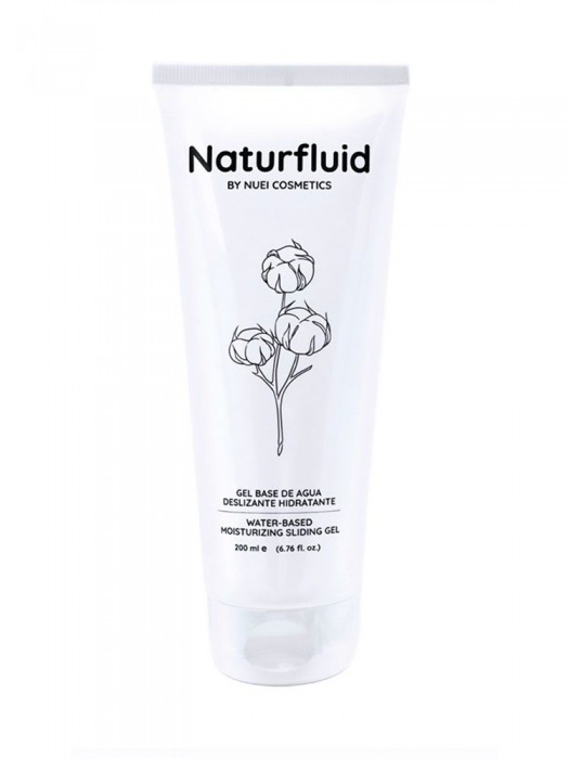 Экстраскользкий лубрикант на водной основе Nuei Naturfluid - 200 мл. - Nuei cosmetics - купить с доставкой в Черкесске