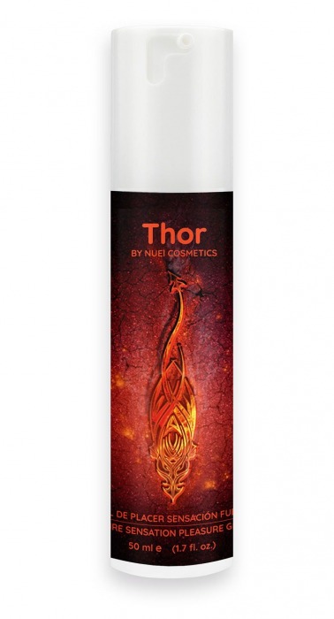 Возбуждающий унисекс гель Thor Fire Gel - 50 мл. - Nuei cosmetics - купить с доставкой в Черкесске