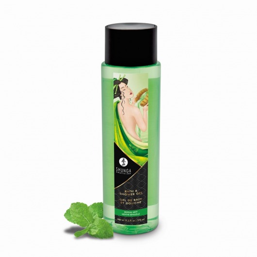 Гель для душа Sensual Mint с ароматом мяты - 370 мл. -  - Магазин феромонов в Черкесске