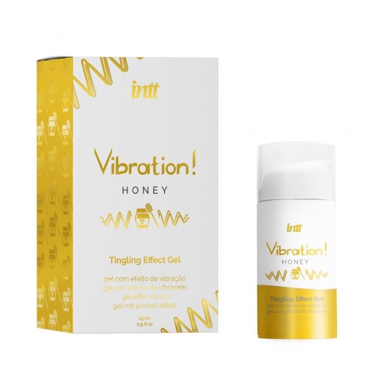 Жидкий вибратор Vibration Honey - 15 мл. - INTT - купить с доставкой в Черкесске