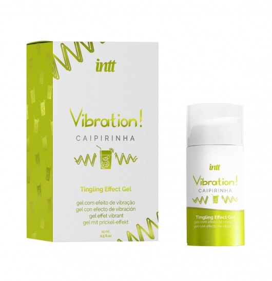 Жидкий вибратор Vibration Caipirinha - 15 мл. - INTT - купить с доставкой в Черкесске
