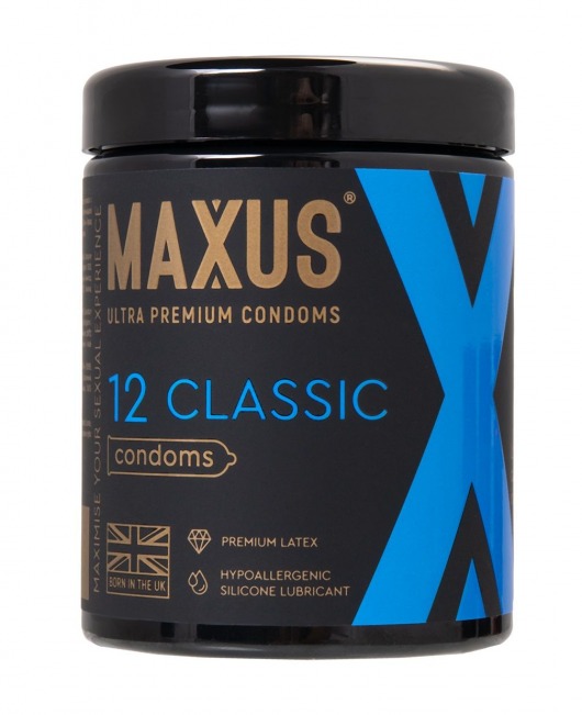 Классические презервативы MAXUS Classic - 12 шт. - Maxus - купить с доставкой в Черкесске