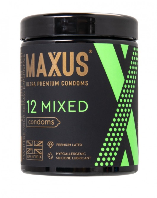 Презервативы MAXUS Mixed - 12 шт. - Maxus - купить с доставкой в Черкесске