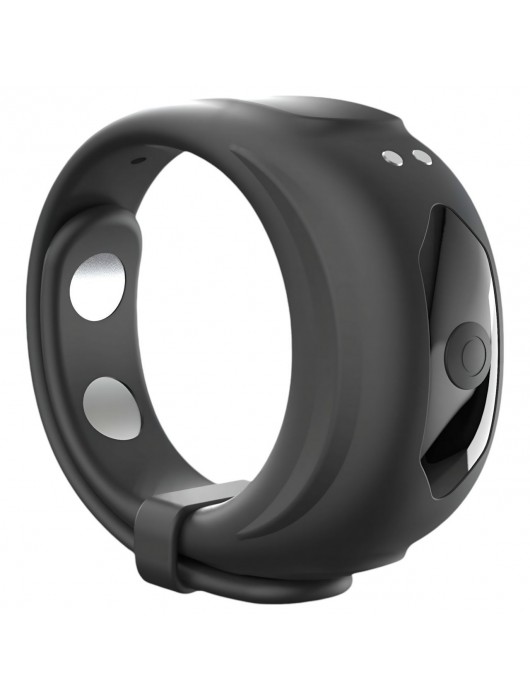 Черное эрекционное виброкольцо Fit Vibe Ring - Dorcel - в Черкесске купить с доставкой