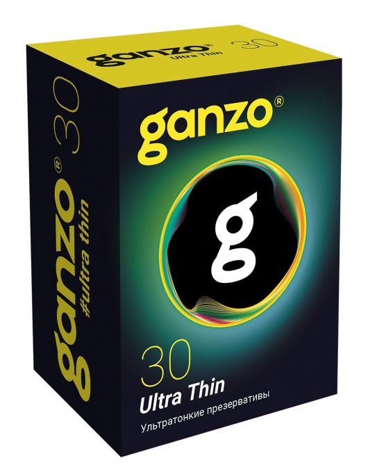 Супертонкие презервативы Ganzo Ultra thin - 30 шт. - Ganzo - купить с доставкой в Черкесске