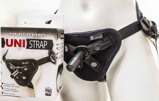 Универсальные трусики Harness UNI strap - LOVETOY (А-Полимер) - купить с доставкой в Черкесске