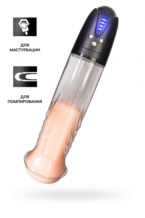 Автоматическая помпа для пениса Thorin - Sexus - в Черкесске купить с доставкой