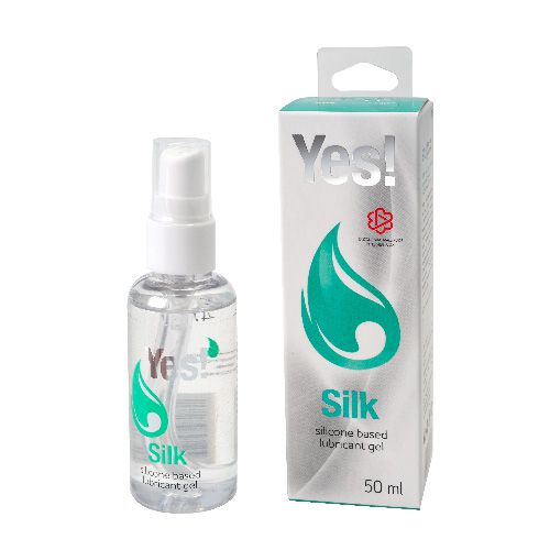 Силиконовая гипоаллергенная вагинальная смазка Yes Silk - 50 мл. - Sitabella - купить с доставкой в Черкесске