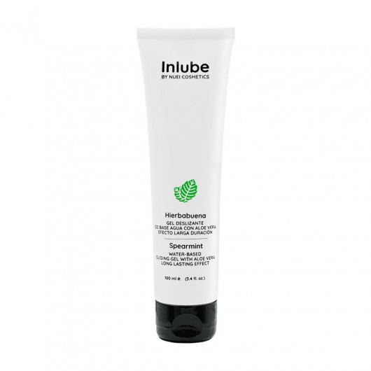 Водный лубрикант Nuei Inlube с алоэ вера и ароматом мяты - 100 мл. - Nuei cosmetics - купить с доставкой в Черкесске