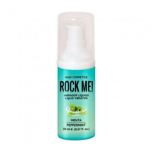 Жидкий вибратор Nuei Rock Me! с ароматом мяты - 20 мл. - Nuei cosmetics - купить с доставкой в Черкесске