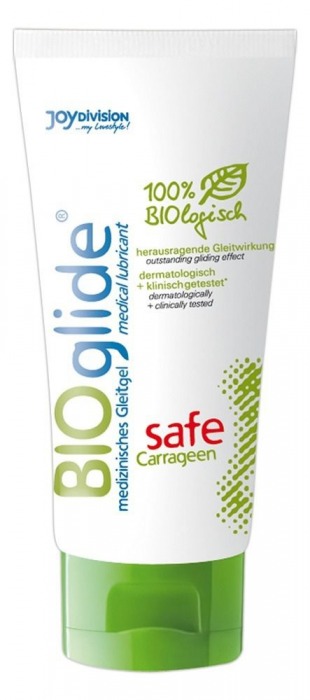 Гель-лубрикант на водной основе BIOglide safe Carrageen - 100 мл. - Joy Division - купить с доставкой в Черкесске