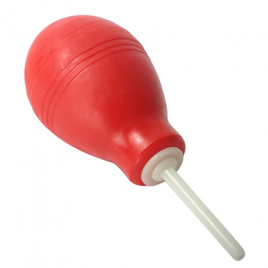 Анальный душ Enema Bulb Red - XR Brands - купить с доставкой в Черкесске