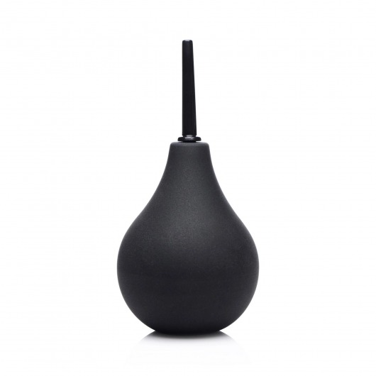 Черный анальный душ Thin Tip Enema Bulb - XR Brands - купить с доставкой в Черкесске