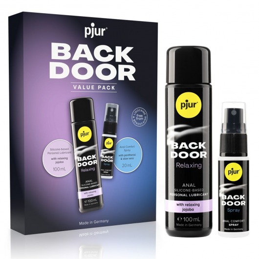 Набор для анального секса pjur Back Door Value Pack - Pjur - купить с доставкой в Черкесске