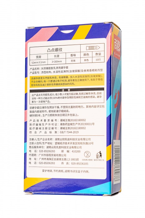 Презервативы с точками и ребрами Elasun Ribbed and Dotted - 10 шт. - Elasun - купить с доставкой в Черкесске