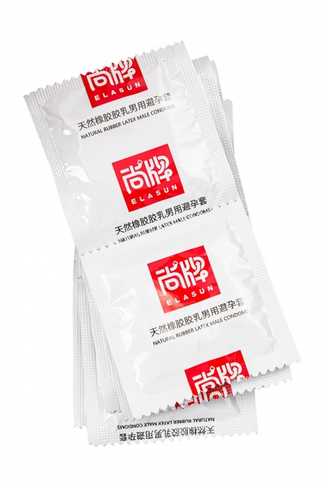 Презервативы с точками и ребрами Elasun Ribbed and Dotted - 10 шт. - Elasun - купить с доставкой в Черкесске