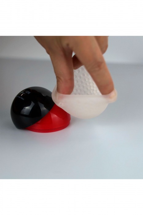 Белый мастурбатор-шар Lucky Ball Type 2 - MALESATION - в Черкесске купить с доставкой