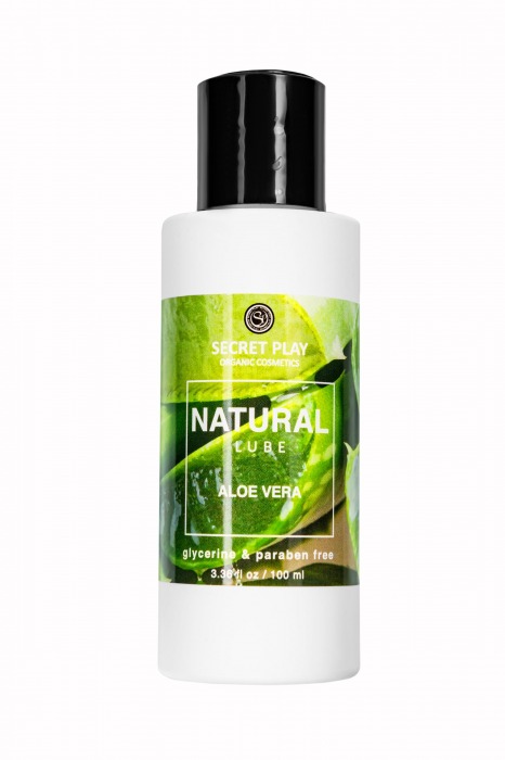 Органический гель Natural Lube - 100 мл. - Secret Play - купить с доставкой в Черкесске