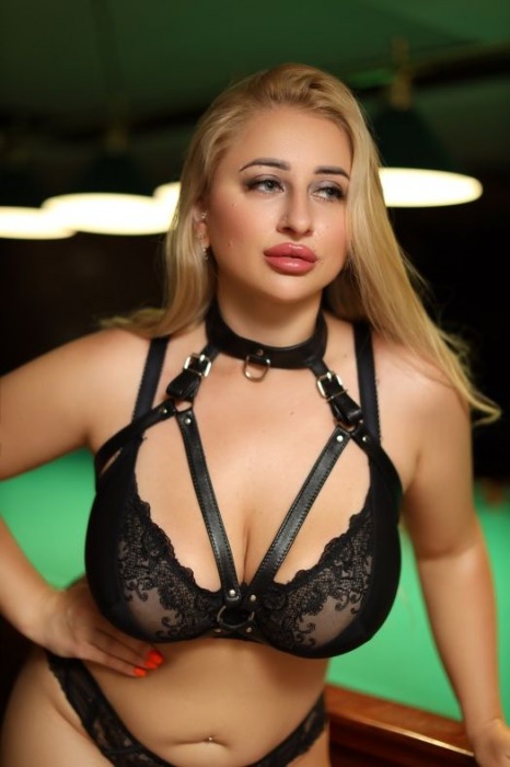 Черная кожаная сбруя с ошейником plus size из нежной кожи - БДСМ Арсенал - купить с доставкой в Черкесске