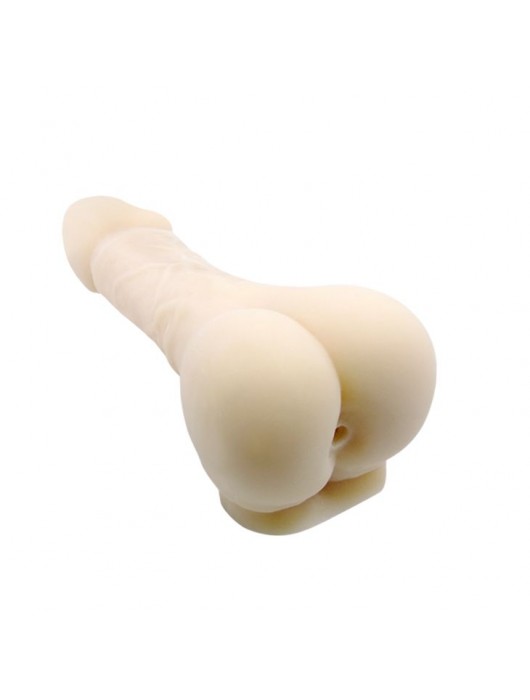 Мастурбатор-насадка Bigger Man - 21,5 см. - Baile - в Черкесске купить с доставкой