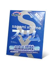 Презерватив Sagami Xtreme FEEL FIT 3D - 1 шт. - Sagami - купить с доставкой в Черкесске