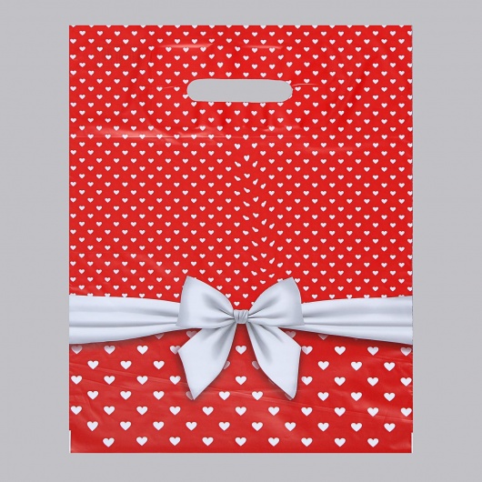 Пакет «Скарлетт» с вырубной ручкой (30х38 см) - Сима-Ленд - купить с доставкой в Черкесске