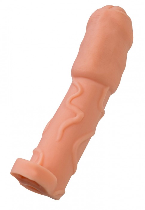Телесная удлиняющая насадка - 16 см. - ToyFa - в Черкесске купить с доставкой