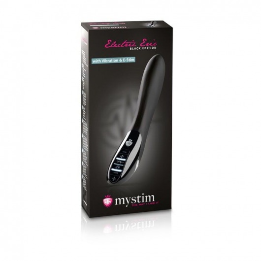 Черный вибратор с миостимуляцией Mystim Electric Eric Black Edition - 27 см. - MyStim - купить с доставкой в Черкесске