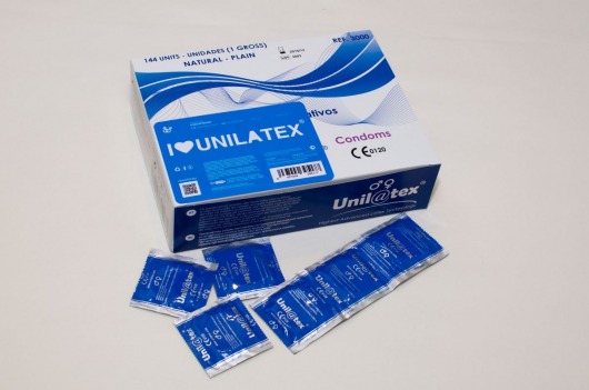 Классические презервативы Unilatex Natural Plain - 144 шт. - Unilatex - купить с доставкой в Черкесске
