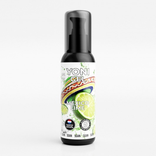 Лубрикант для орального секса SGAN со вкусом мексиканского лайма - 100 мл. - SGAN - купить с доставкой в Черкесске