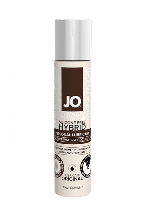 Водно-масляный лубрикант JO Silicon free Hybrid Lubricant ORIGINAL- 30 мл. - System JO - купить с доставкой в Черкесске