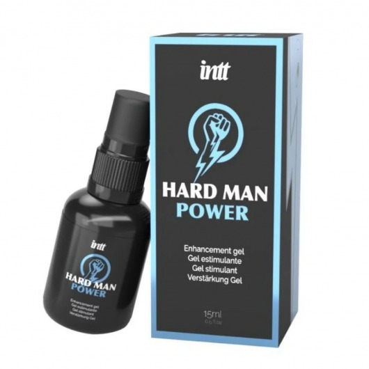 Стимулирующий гель для мужчин Hard Man Power - 15 мл. - INTT - купить с доставкой в Черкесске