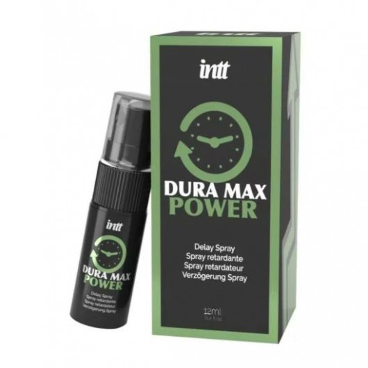 Пролонгирующий спрей Dura Max - 12 мл. - INTT - купить с доставкой в Черкесске