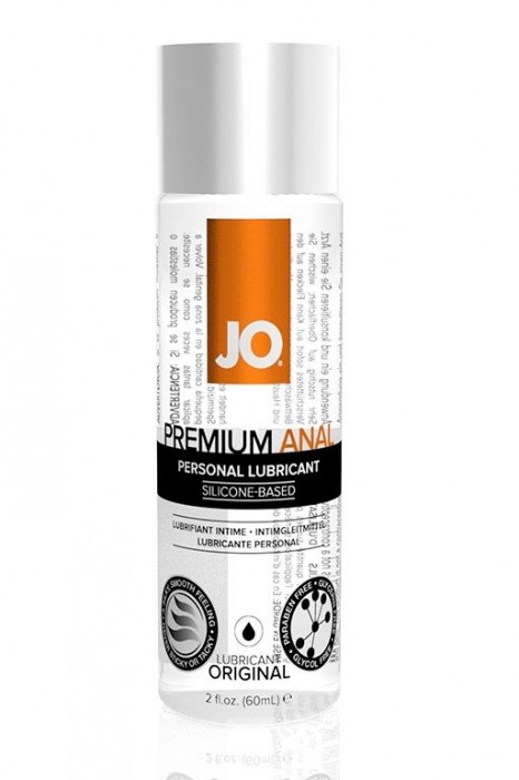 Анальный лубрикант на силиконовой основе JO Anal Premium - 60 мл. - System JO - купить с доставкой в Черкесске