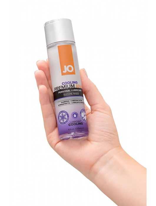 Анальный охлаждающий лубрикант на силиконовой основе JO Anal Premium COOLING - 120 мл. - System JO - купить с доставкой в Черкесске