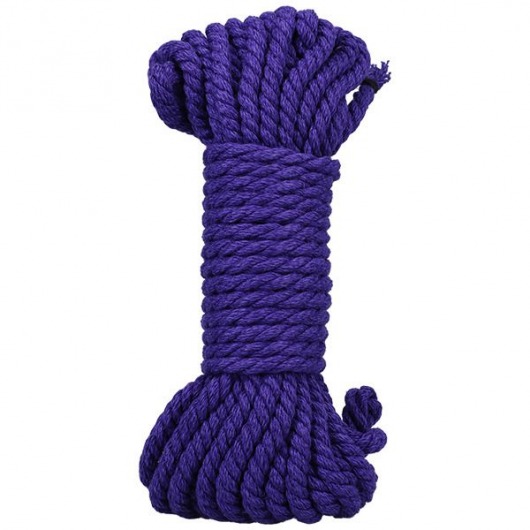 Фиолетовая верёвка для связывания и фиксации Bind Tie - 9,14 м. - Doc Johnson - купить с доставкой в Черкесске