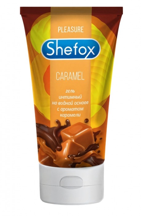 Интимная гель-смазка Shefox «Карамель» - 50 мл. - Shefox - купить с доставкой в Черкесске