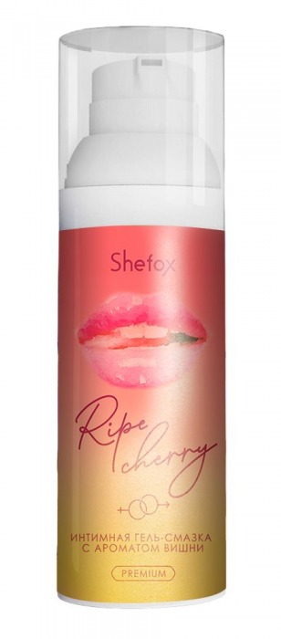 Интимная гель-смазка Shefox Premium «Спелая вишня» - 50 мл. - Shefox - купить с доставкой в Черкесске
