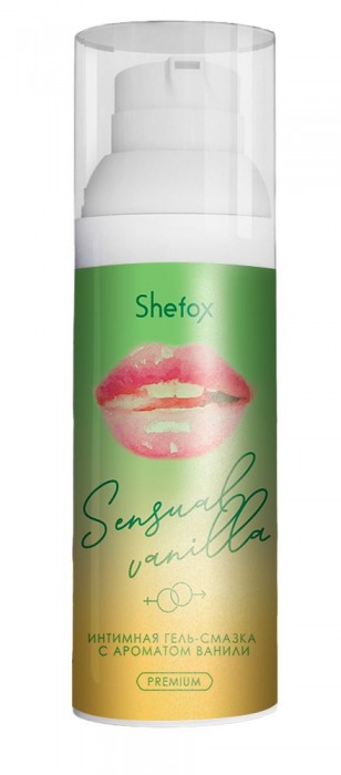 Интимная гель-смазка Shefox Premium «Чувственная ваниль» - 50 мл. - Shefox - купить с доставкой в Черкесске