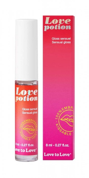 Возбуждающий блеск для губ Love Potion - 8 мл. - Love to Love - купить с доставкой в Черкесске