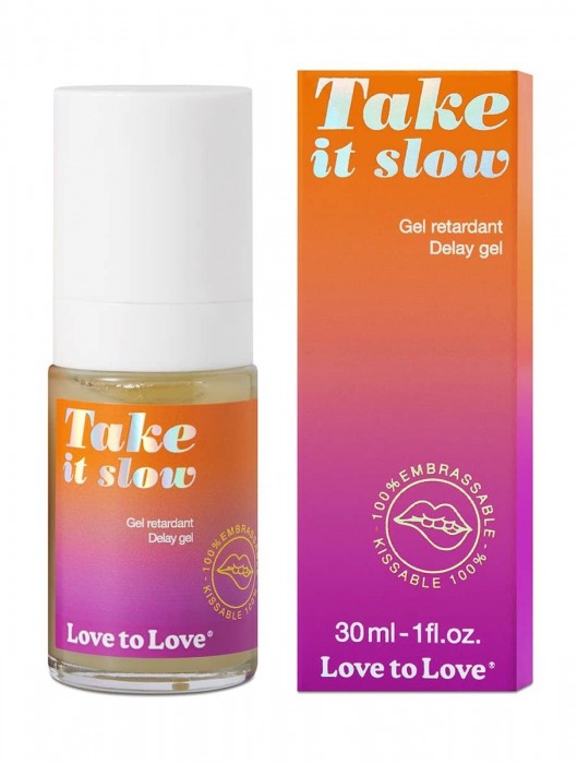 Пролонгирующий гель для мужчин Take It Slow - 30 мл. - Love to Love - купить с доставкой в Черкесске