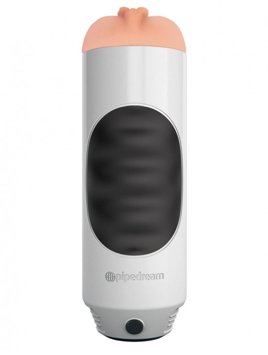 Мастурбатор-вагина Extreme Toyz Mega Grip Vibrating Stroker Mouth - Pipedream - в Черкесске купить с доставкой