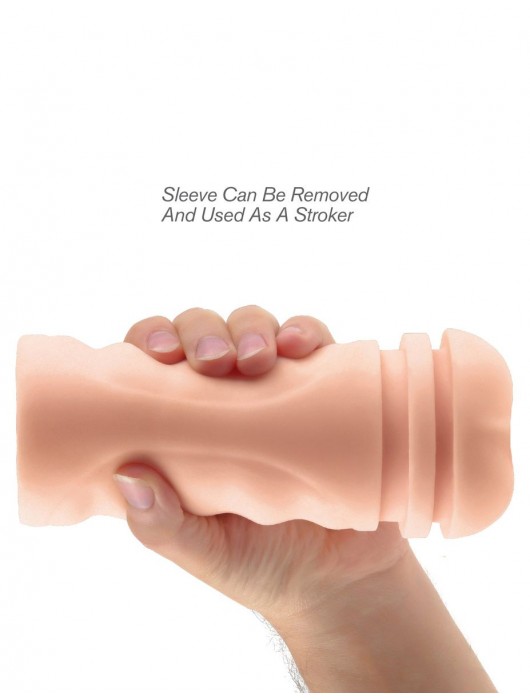 Мастурбатор-вагина Extreme Toyz Mega Grip Vibrating Stroker Mouth - Pipedream - в Черкесске купить с доставкой