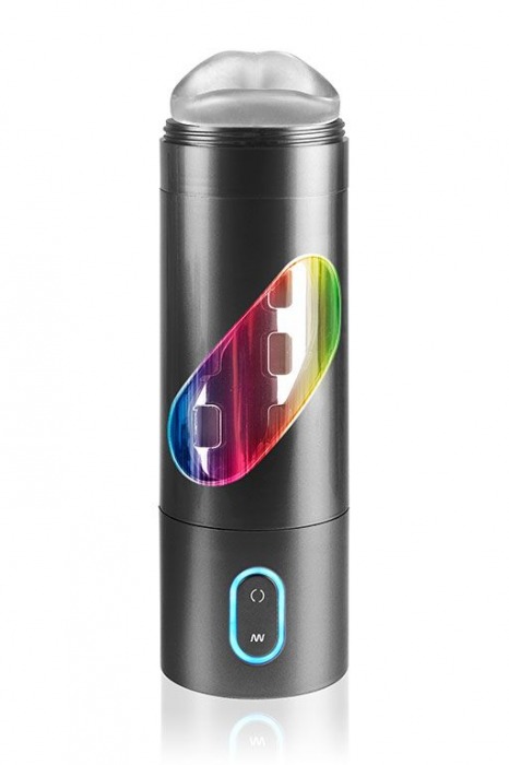 Перезаряжаемый мастурбатор-ротик Extreme Toyz Rechargeable Roto-Bator Mouth - Pipedream - в Черкесске купить с доставкой
