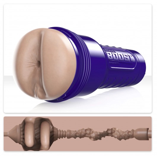 Телесный мастурбатор-анус Fleshlight Boost Blast Female - Fleshlight - в Черкесске купить с доставкой