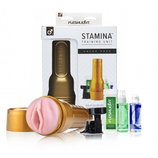 Набор для мастурбации Fleshlight Stamina Training Unit - Fleshlight - в Черкесске купить с доставкой