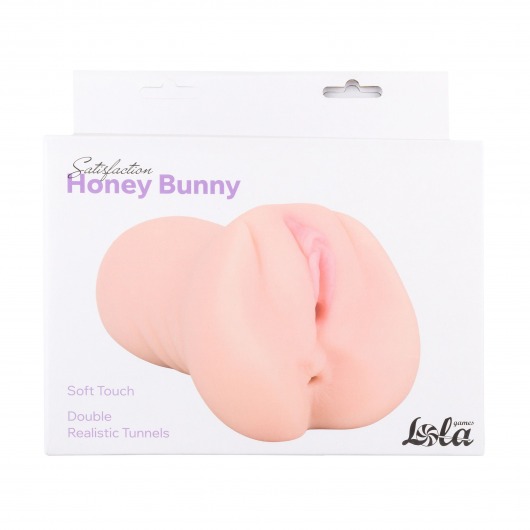 Мастурбатор Honey Bunny - вагина и анус - Lola Games - в Черкесске купить с доставкой